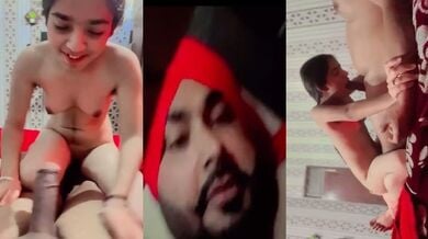 Punjabi teen college girl nai chusi apne teacher ka lund