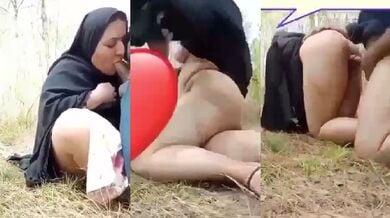 Hijabi paki muslim bhabhi ka outdoor sex mms