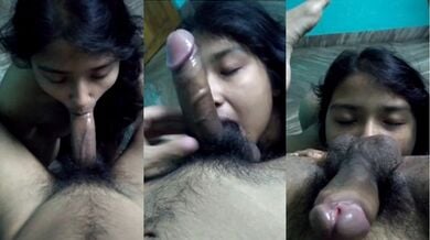 Sexy girlfriend ko chusaaya lund chatwaya gaand